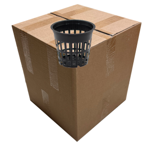 сетчатый горшочек для рассады чёрный (коробка)