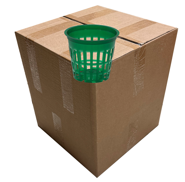 сетчатый горшочек для рассады зелёный (коробка) - изображение 1